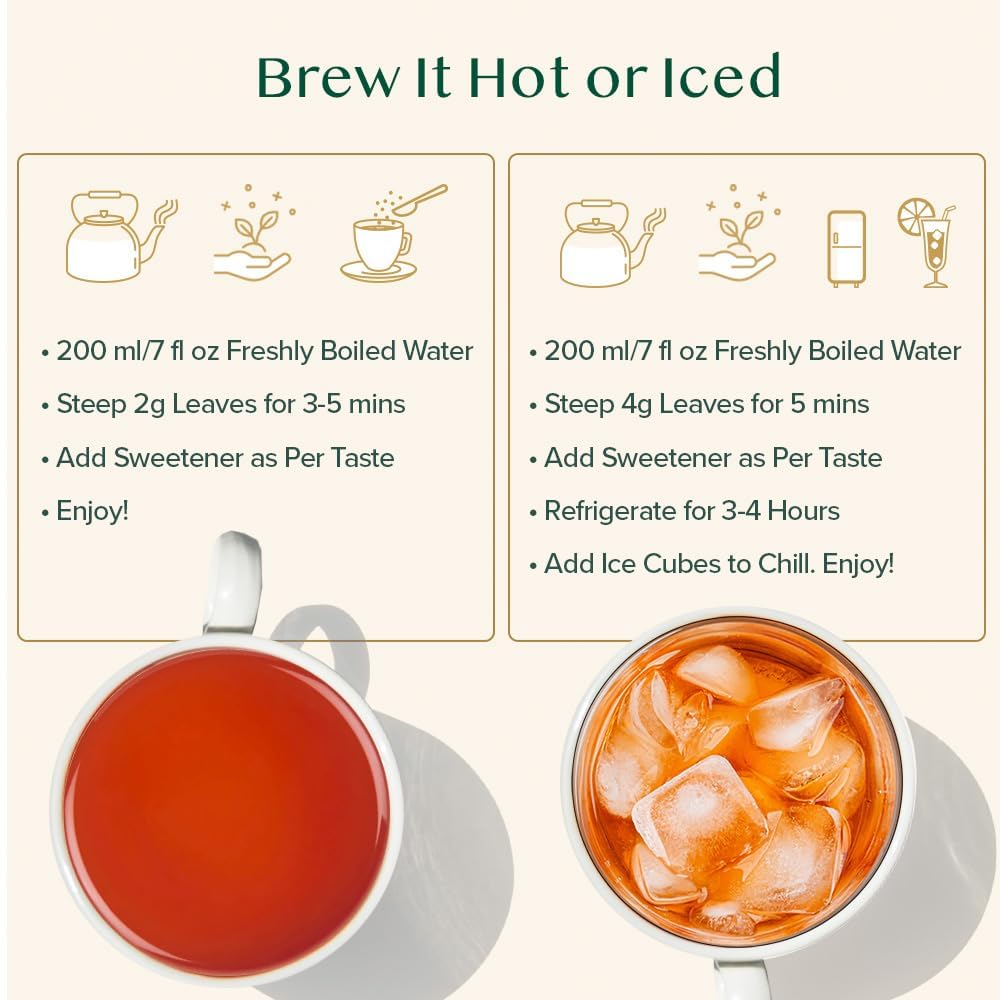 Thumbnail 6 de VAHDAM Vanilla Chai Spiced Black Tea (100 g) – Masala-Chai mit Vanille, Gewürzen & losem Blatttee