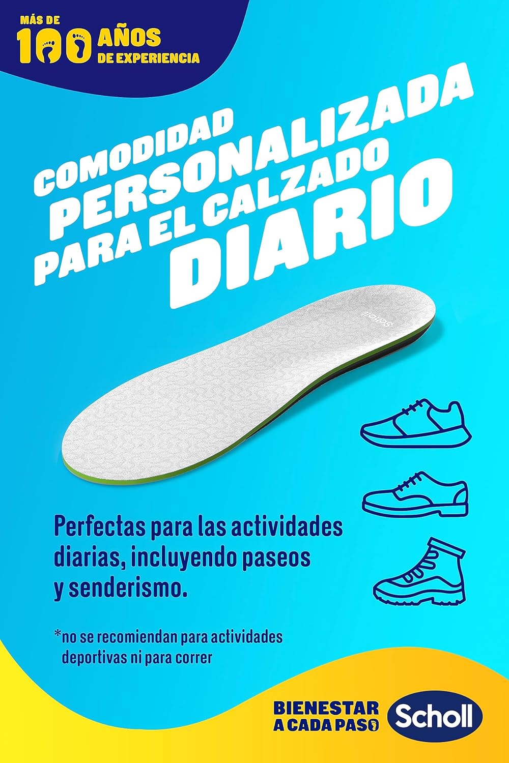 Thumbnail 4 de Scholl LiquiFlex Plantillas Hombre Talla 41-46,5 💪