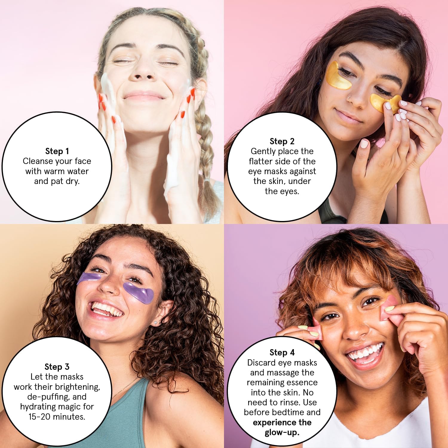 Thumbnail 6 de Grace & Stella Masque Yeux au rétinol — 24 paires, violet, patches anti-cernes et anti-poches vegan