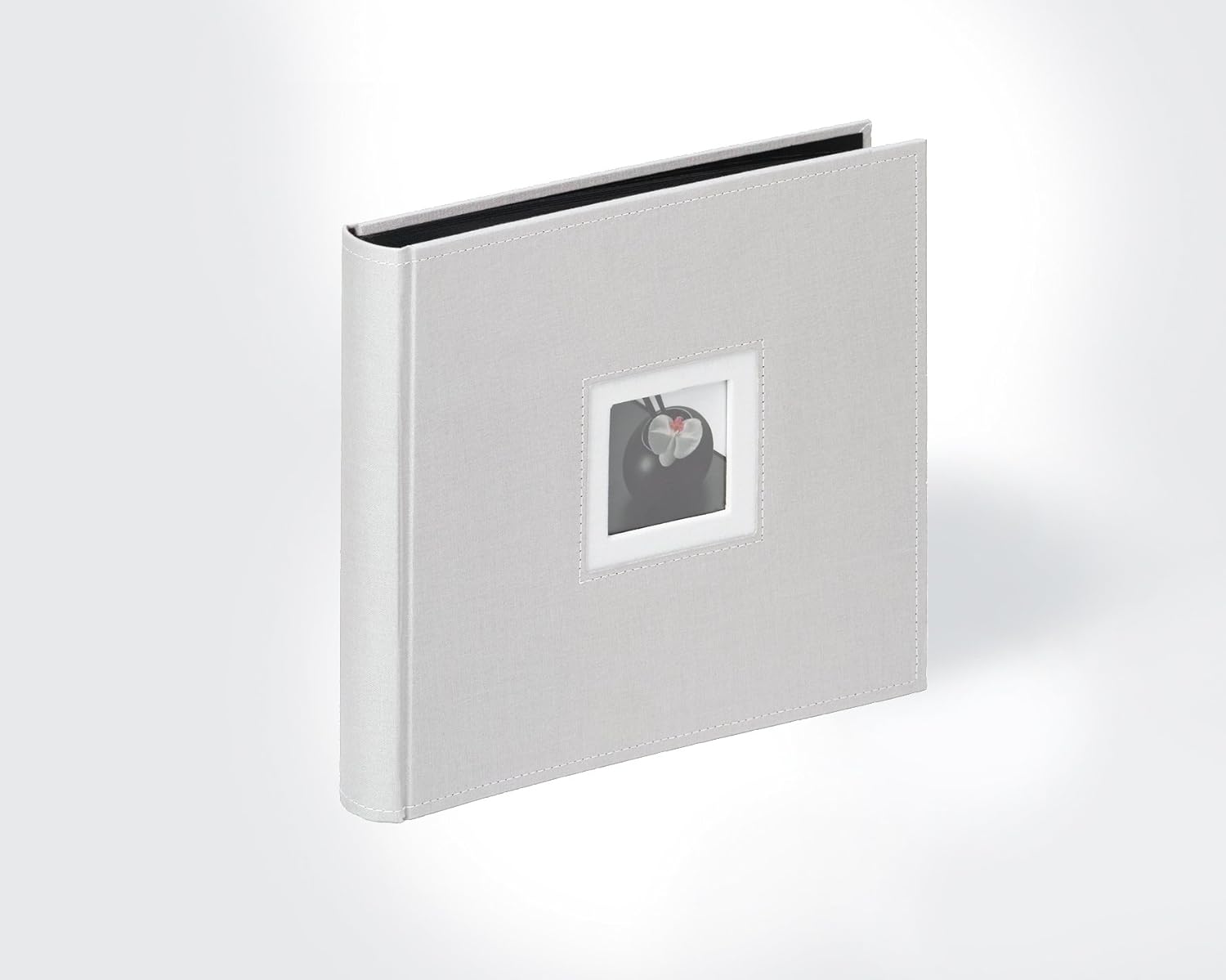 Thumbnail 6 de Walther Design Album photo Beige-Gris 26 x 26 cm avec découpe de couverture (FA-209-D)