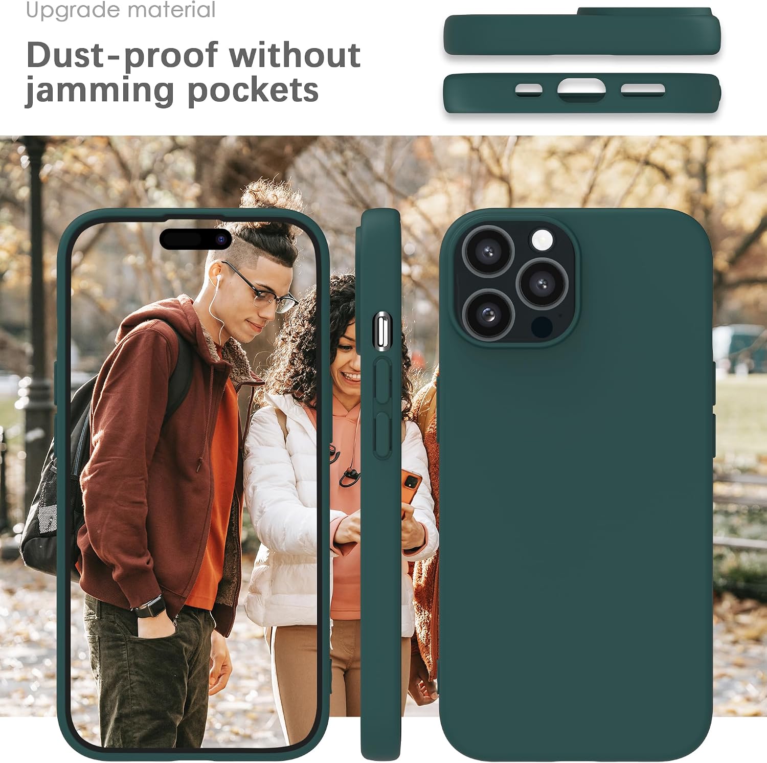 Thumbnail 6 de Coque YATWIN pour iPhone 11 Pro Max, silicone, protection 360°