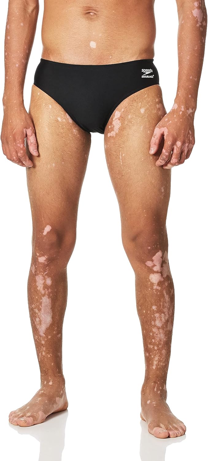 Detalle de Speedo Endurance+ Solid Youth Boys' Swim Brief, Chlorine-Resistant, 4-Way Stretch
