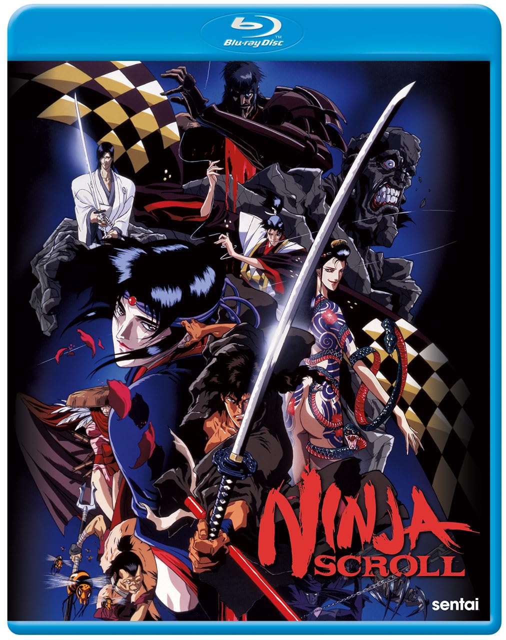 Detalle de Ninja Scroll Blu-ray Anime Movie, Japanese Language, Widescreen