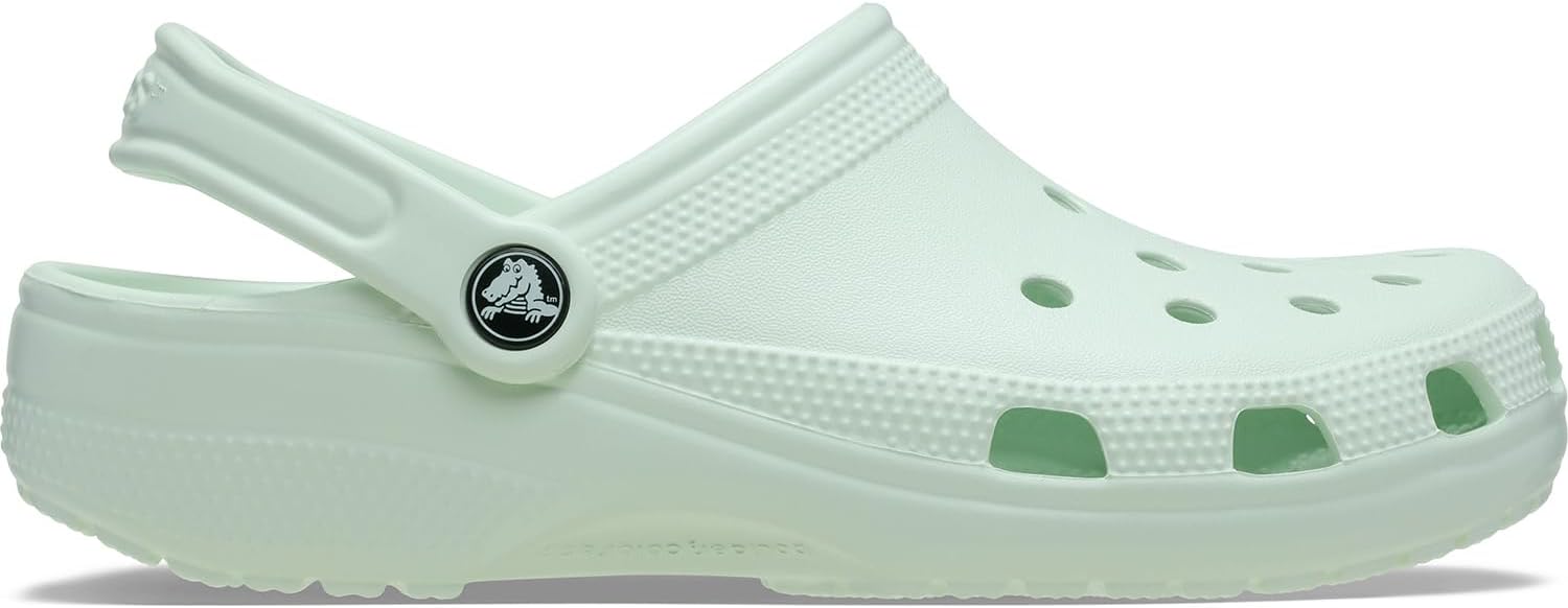 Detalle de Crocs Classic Clog 42-43 EU Mint Tint – leicht, wasserfreundlich und anpassbar