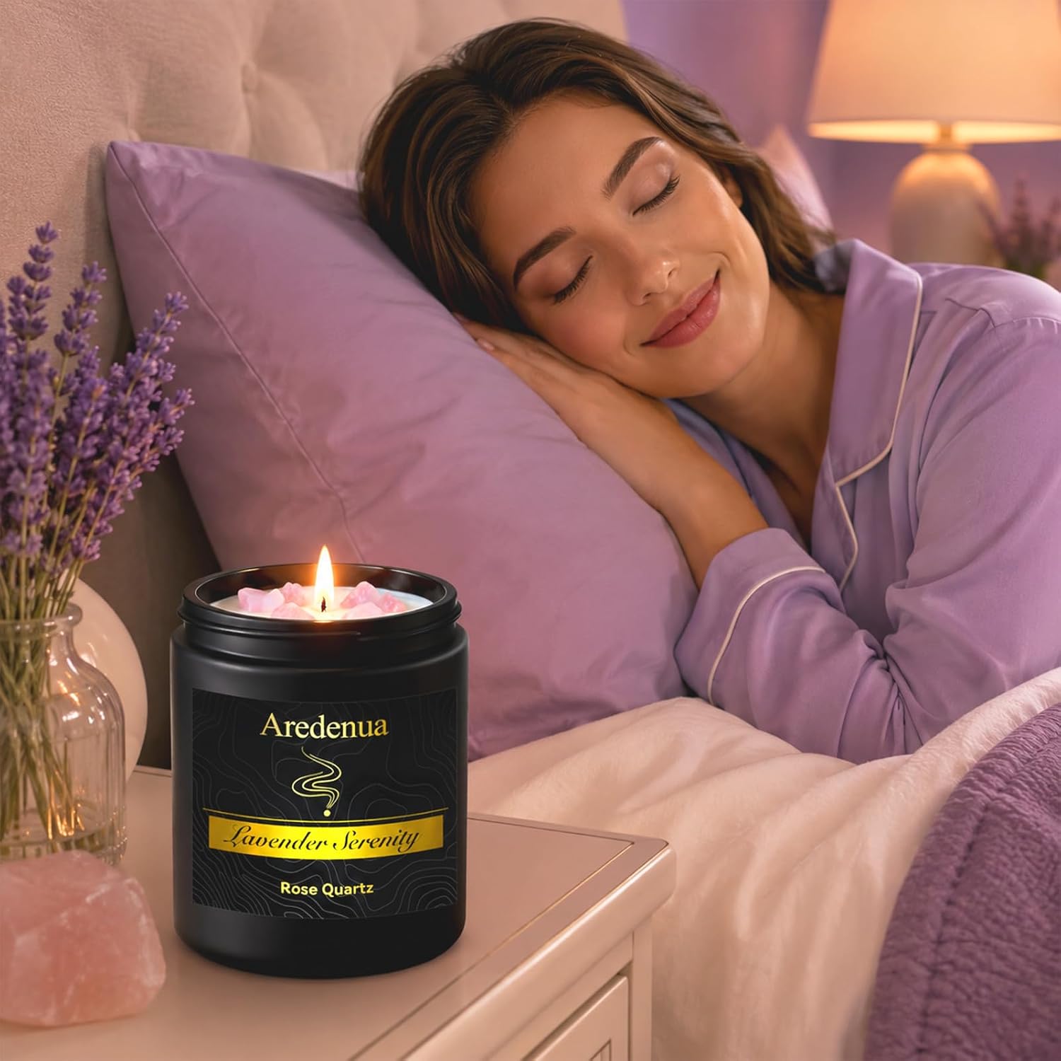Detalle 2 de Lavender Soy Candle, 7 oz