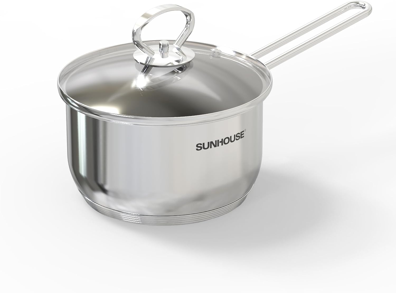 Detalle de SUNHOUSE Stainless Steel Saucepan 1.5 qt