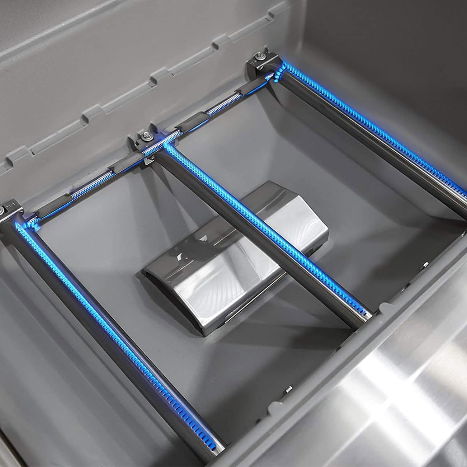 Detalle 2 de Grill Ersatzteile für Weber Spirit 300 Series (vordere Brennerknöpfe) – Flavorizer Bars, Brennerrohr & Gusseisen-Grillrost