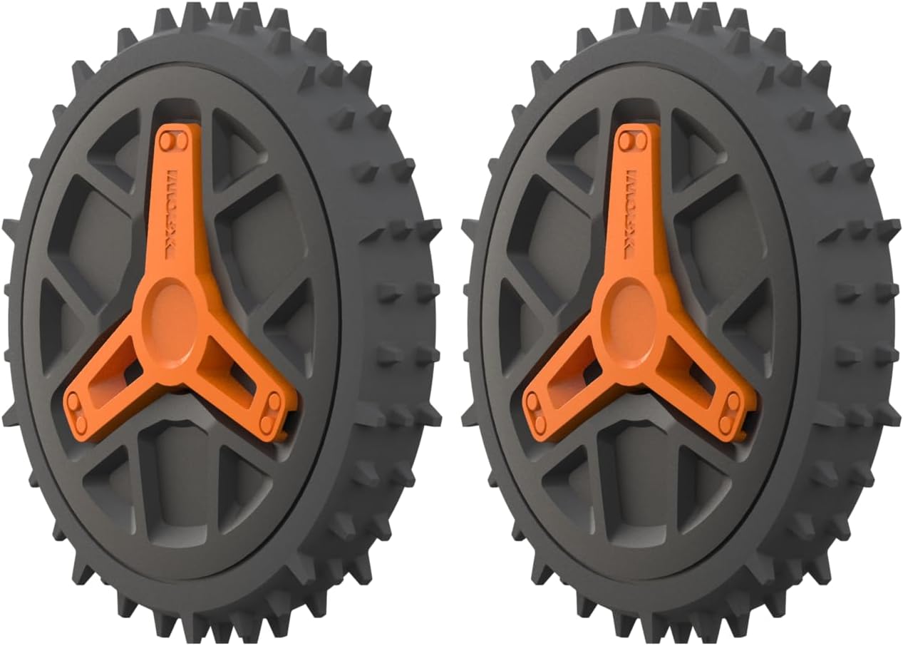 Detalle 2 de WORX WA0966 Off-Road Wheel – Geländereifen-Set für Vision Cloud L Modelle (WR310E/WR312E/WR318E/WR330E)