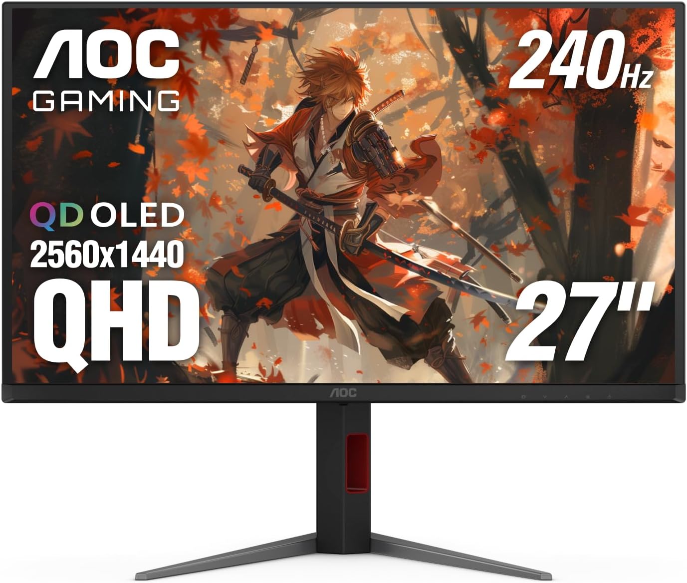 Detalle de AOC Q27G3XMN 27-Inch QHD Mini LED Gaming Monitor