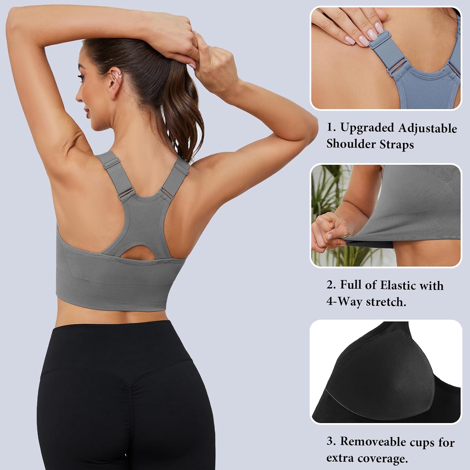 Thumbnail 1 de Litherday High Impact Sports Bra