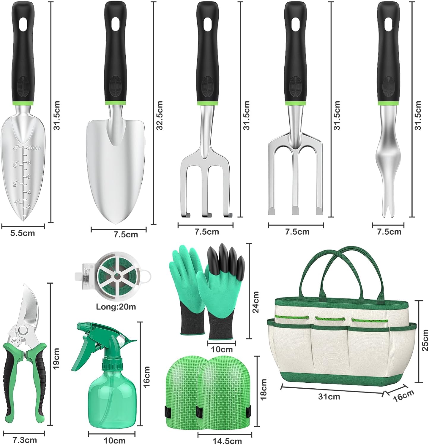 Thumbnail 2 de Fixmend Garden Tools 11-Piece Set