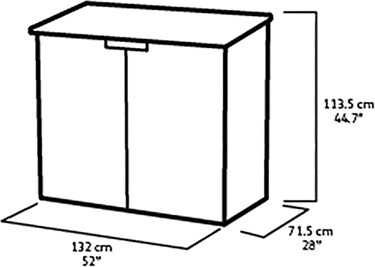 Thumbnail 6 de Keter Store It Out Nova Outdoor Garden Furniture Storage Shed dark grey lid, light grey body