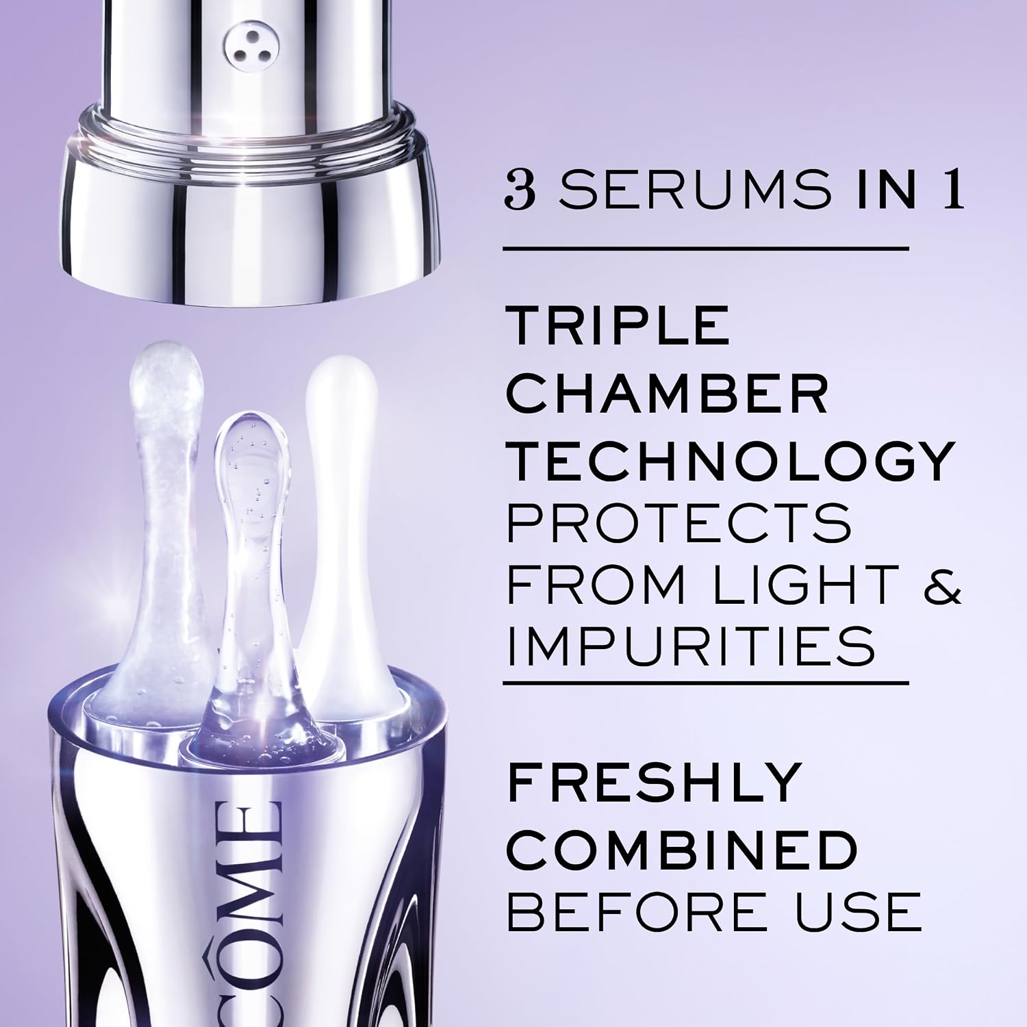 Detalle 2 de Lancôme Rénergie H.C.F. Triple Serum 3614272860377, Face Serum with Hyaluronic Acid