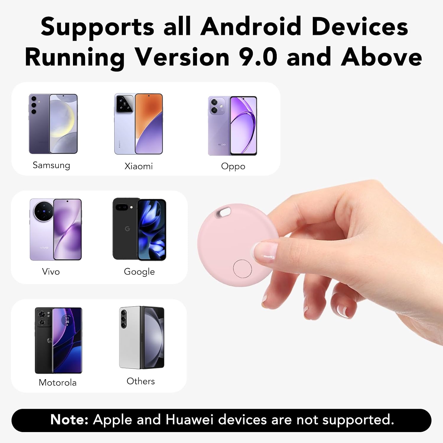 Thumbnail 5 de Air Tracker Tag for Android 2 Pack Bluetooth Tracker