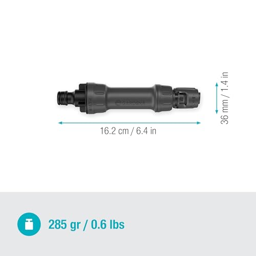 Detalle de Gardena Micro-Drip-System Basisgerät 1000 – Startbaustein für das automatische Bewässerungssystem (13333-20)