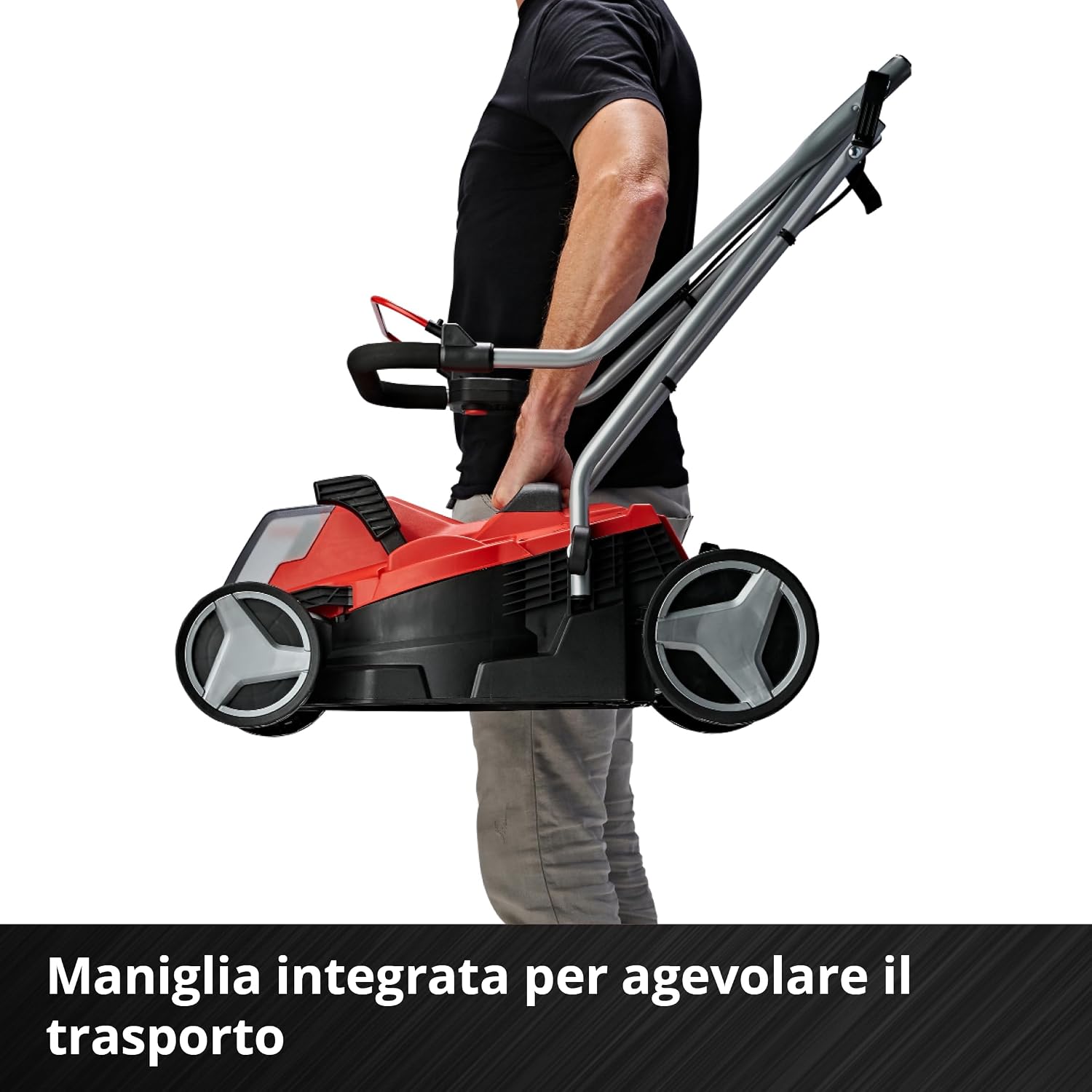 Thumbnail 4 de Einhell GE-CM 18/33 Li – Tagliaerba a batteria Power X-Change, kit con batteria 4,0 Ah e caricabatteria