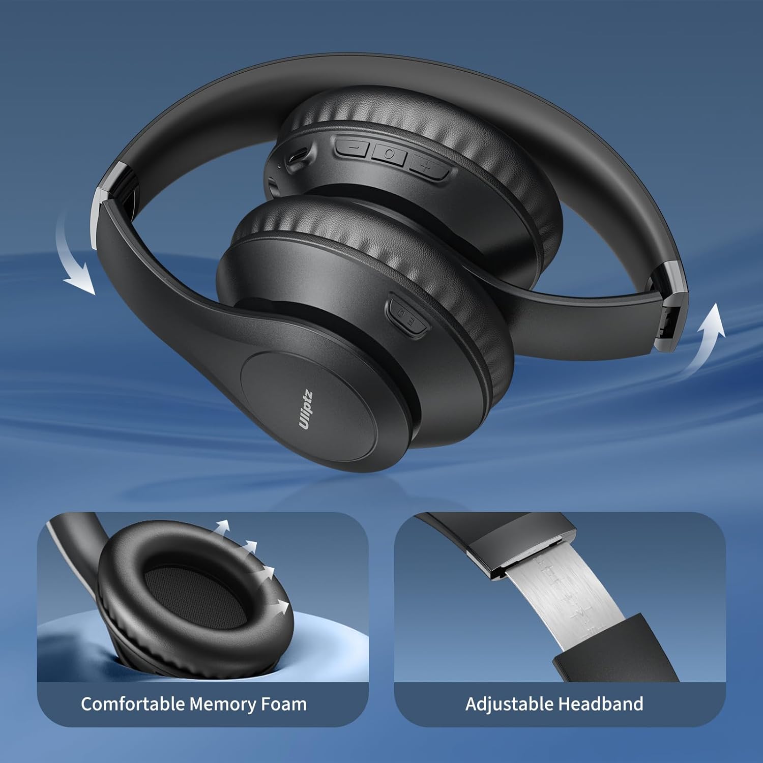 Thumbnail 3 de Uliptz Wireless Bluetooth Headphones 65H