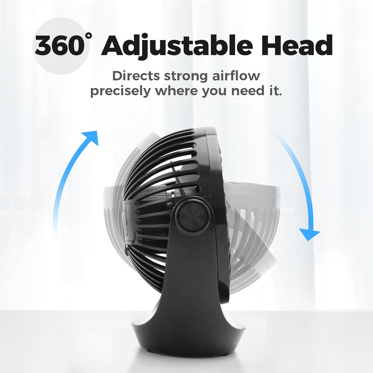 Thumbnail 2 de OCOOPA USB Desk Fan 360° rotatable, adjustable speed 🌀