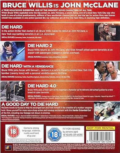 Thumbnail 2 de Die Hard Legacy Collection Boxset BD 1‑5 📀