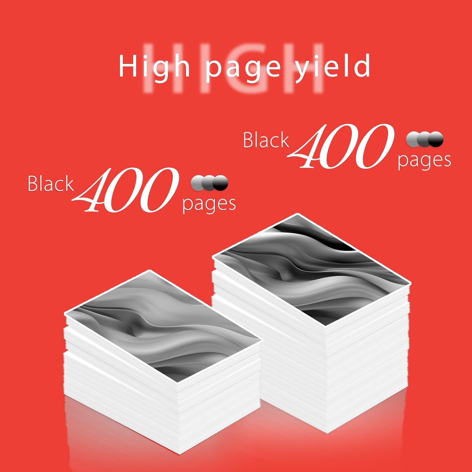 Detalle de HOTCOLOR pg-275 Black Ink Cartridges, 2-Pack for Canon PIXMA TR/TS