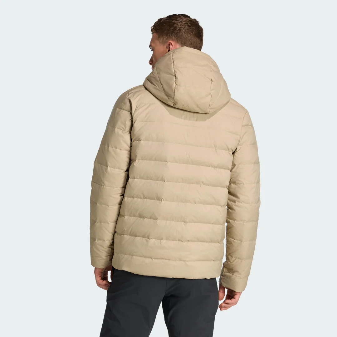 Thumbnail 1 de Adidas Terrex Multi Essentials CLIMAWARM Light Down Hooded Jacket – Verde
