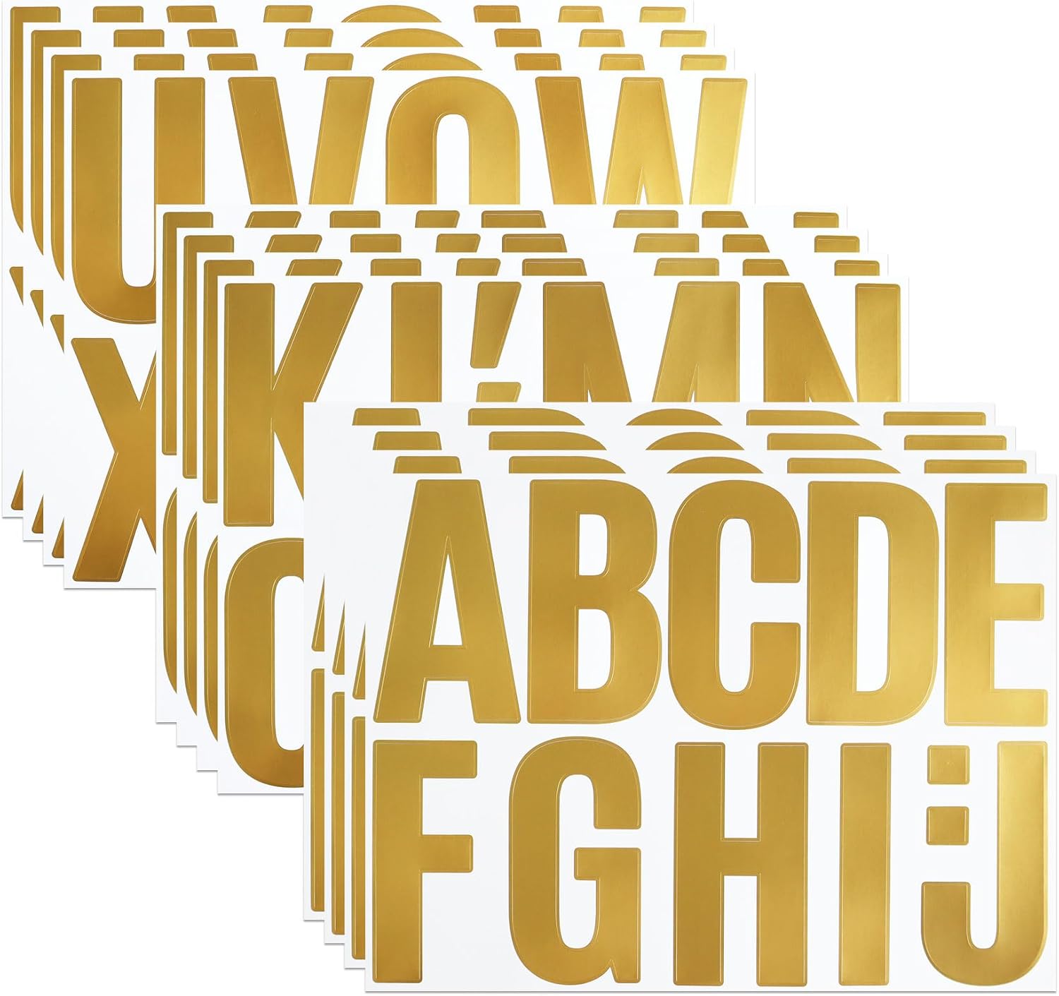 YIKTUNQ Vinyl Letter Stickers 4-Inch