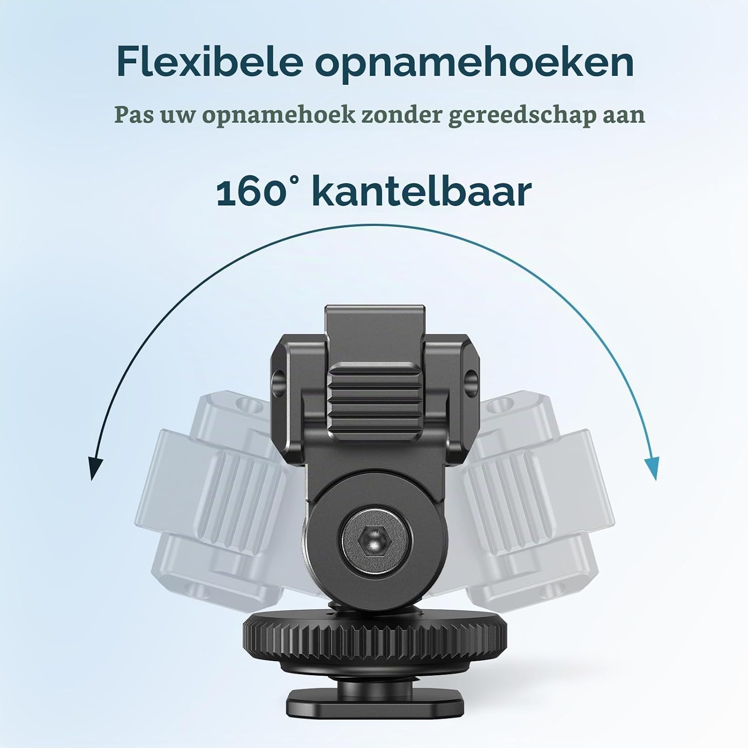 Detalle de SMALLRIG 6440 cold shoe-bevestiging voor DJI Osmo Action 6 en Nano, 160°