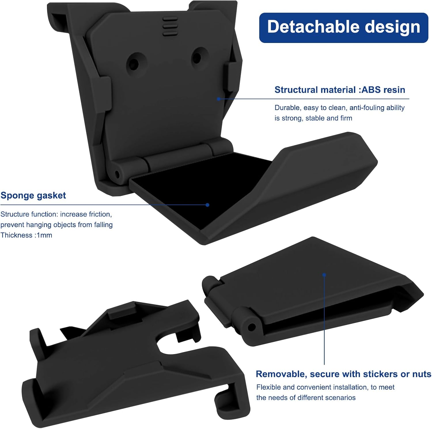 Thumbnail 5 de HLRAO 6 Pack Controller Wall Mount Holder for Controllers