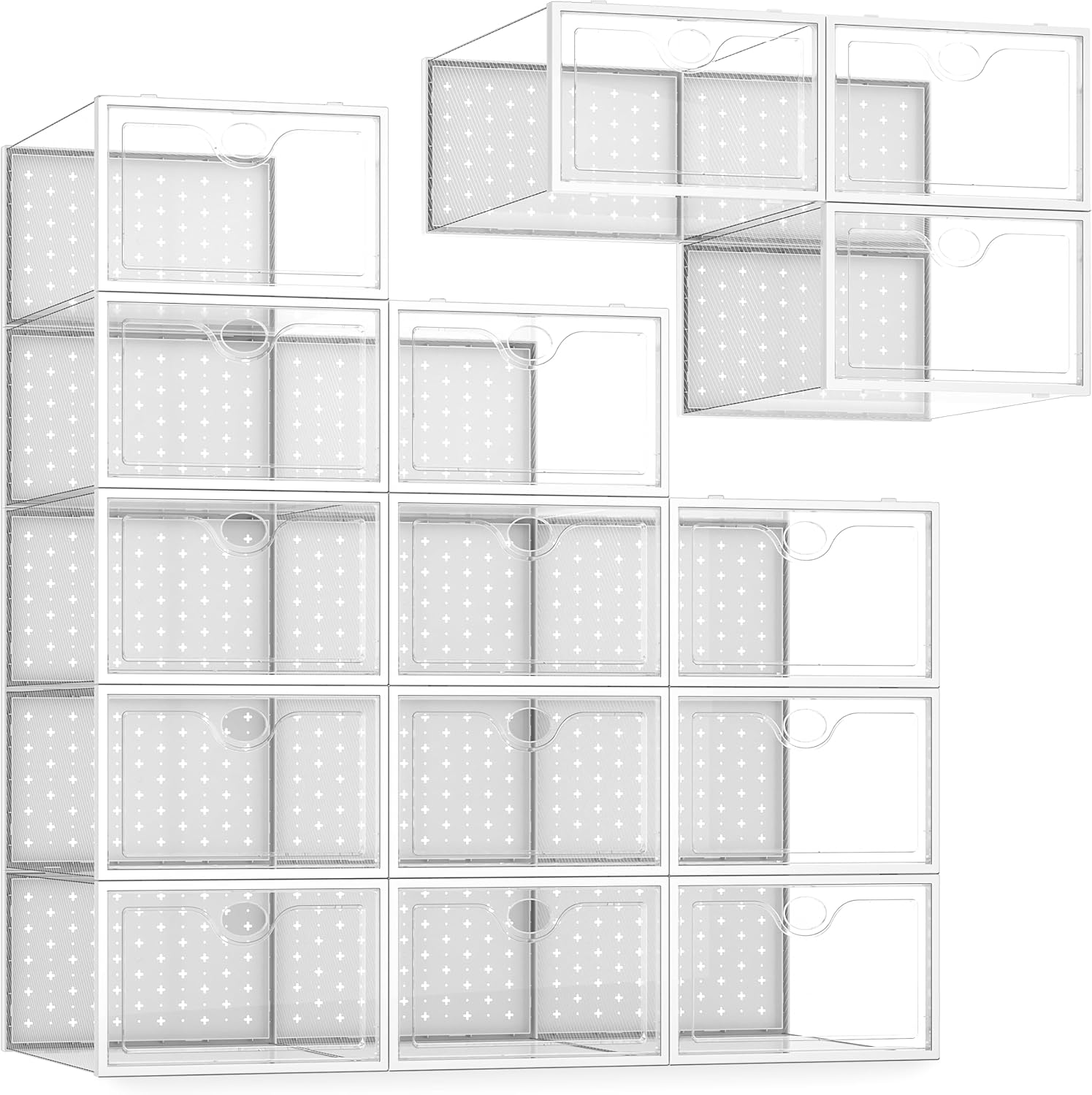 Detalle de Pinkpum Shoe Storage Boxes, X-Large