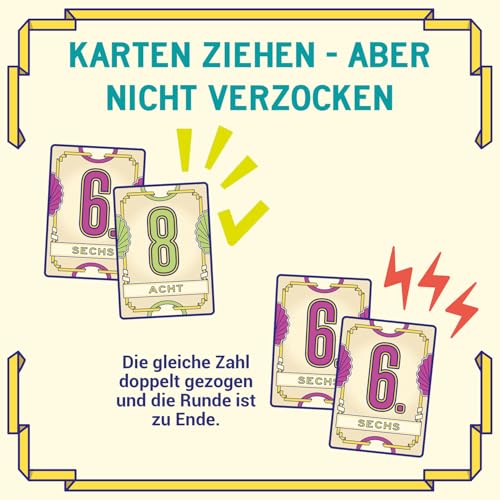 Detalle de Kosmos Flip 7 – Kartenspiel mit schnellem Black-Jack-Prinzip für großen Spielspaß