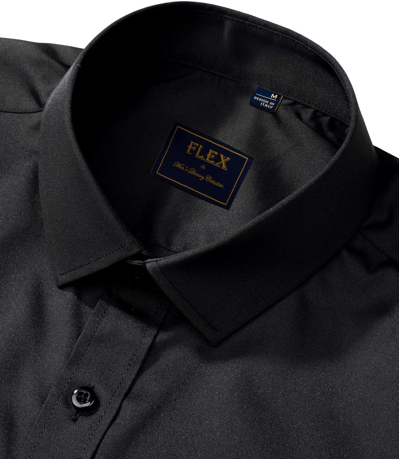 Detalle de J.VER Herren Hemd Unifarben Stretch Langarm – Regular Fit, knitterarm und bügelleicht