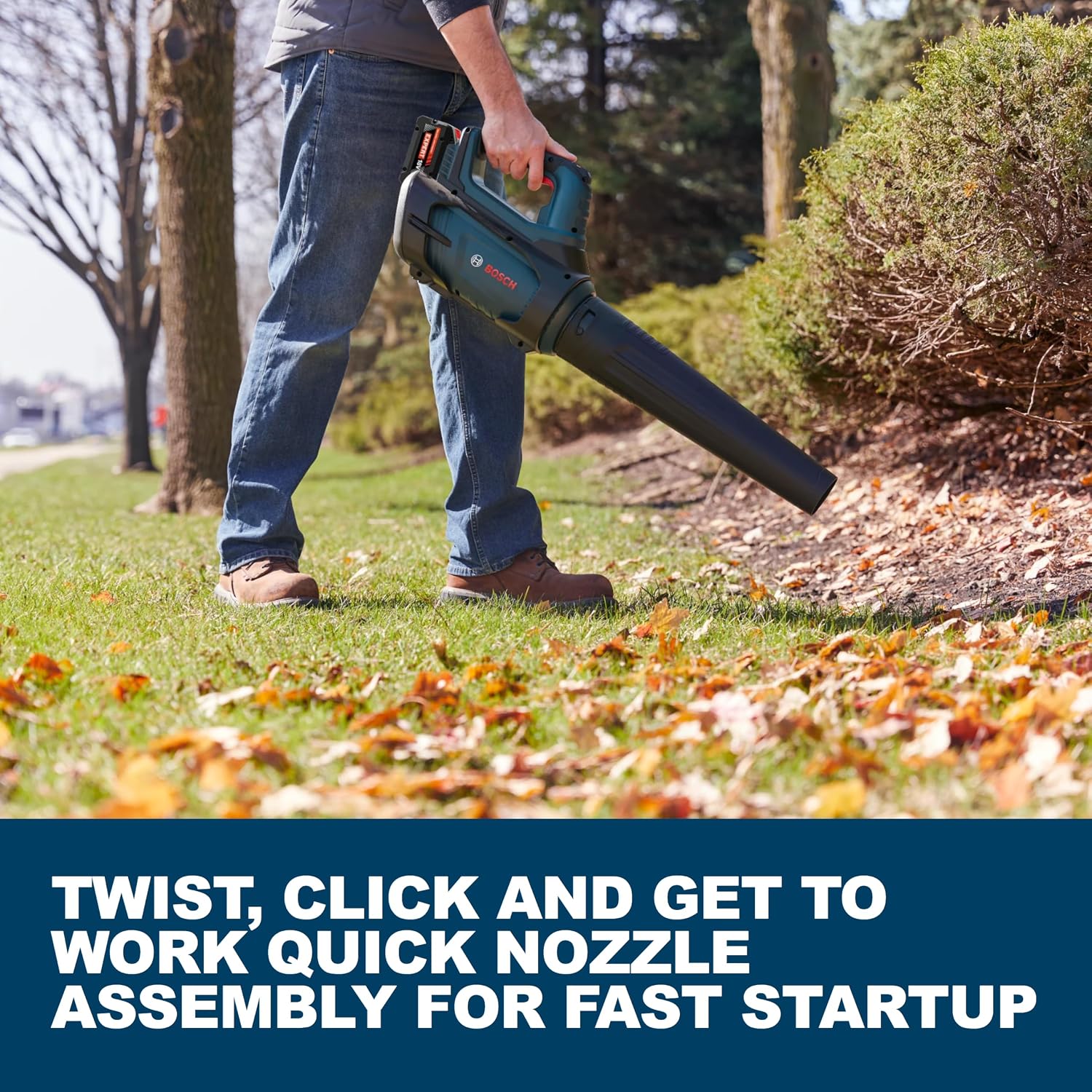 Thumbnail 4 de Bosch GBL18V-450N 18V Cordless Leaf Blower, 450 CFM, Brushless