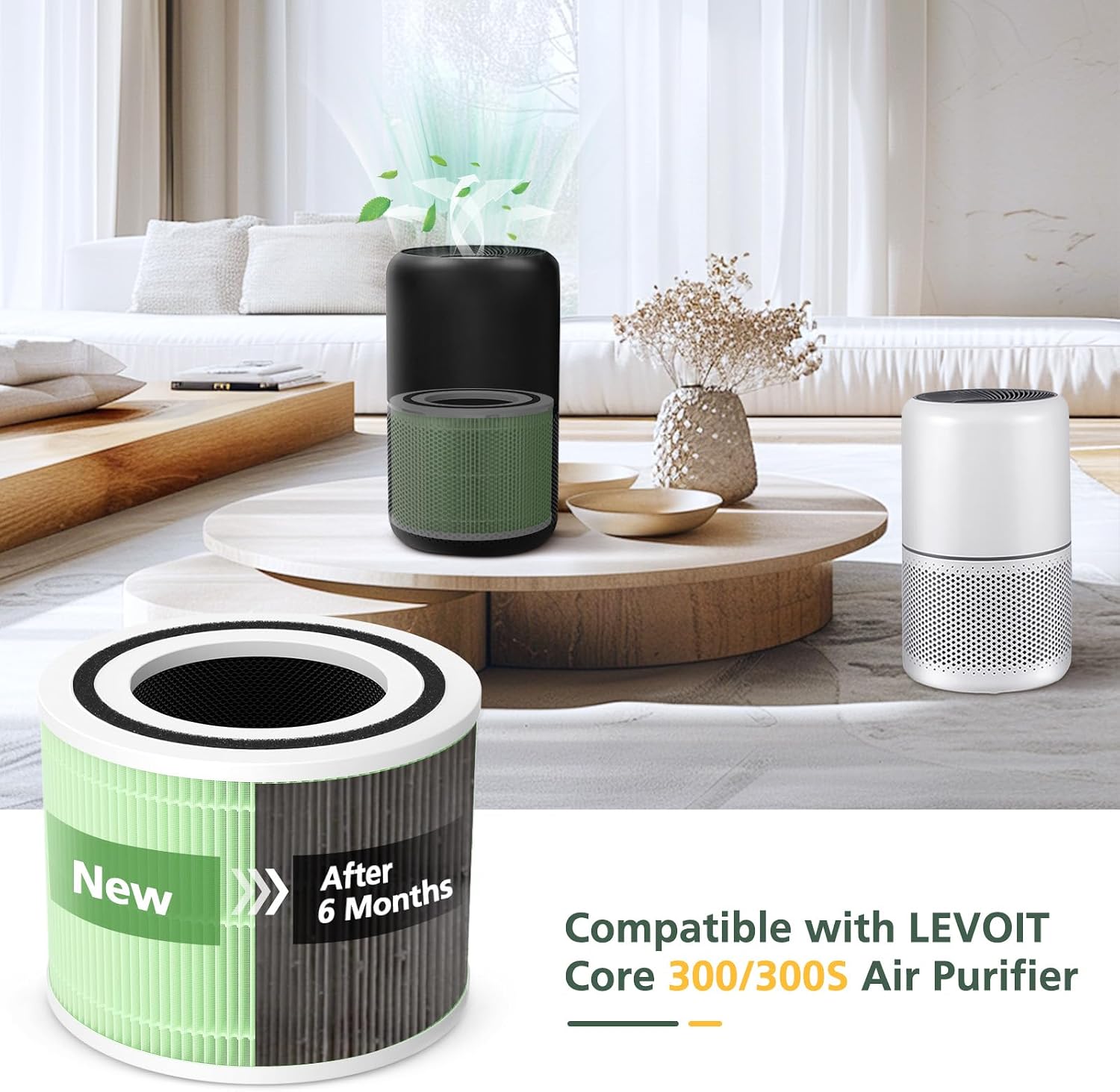 Detalle de Core 300S True HEPA 2 pack filter