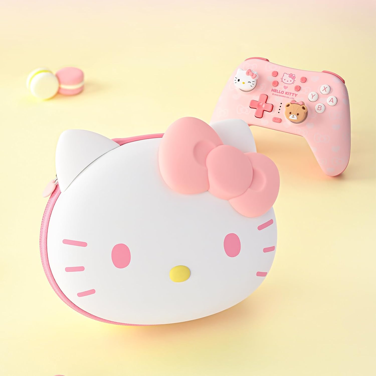 Thumbnail 5 de Kuitmor Cartoon Cat Design Portable Hard Shell Controller Case