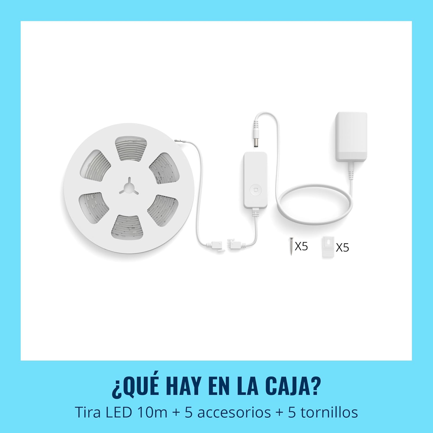 Thumbnail 5 de WiZ Tira LED inteligente 10m RGBIC 🌈 - Control app y voz