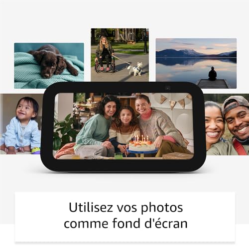 Detalle de Echo Show 5 (Nouvelle génération) – Écran tactile 5,5'' connecté et compact d’Amazon