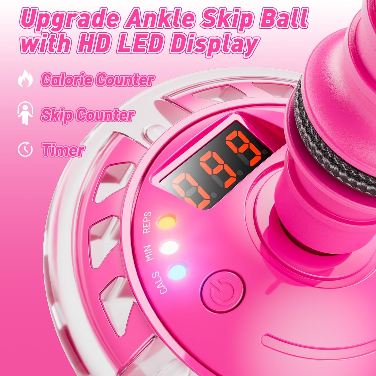 Thumbnail 2 de Hot Bee Ankle Skip Ball with Counter and Timer