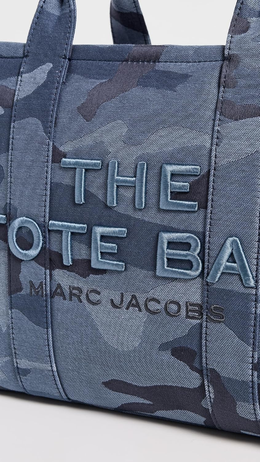 Detalle 2 de Marc Jacobs The Medium Tote — cabas femme Blue Multi avec bandoulière