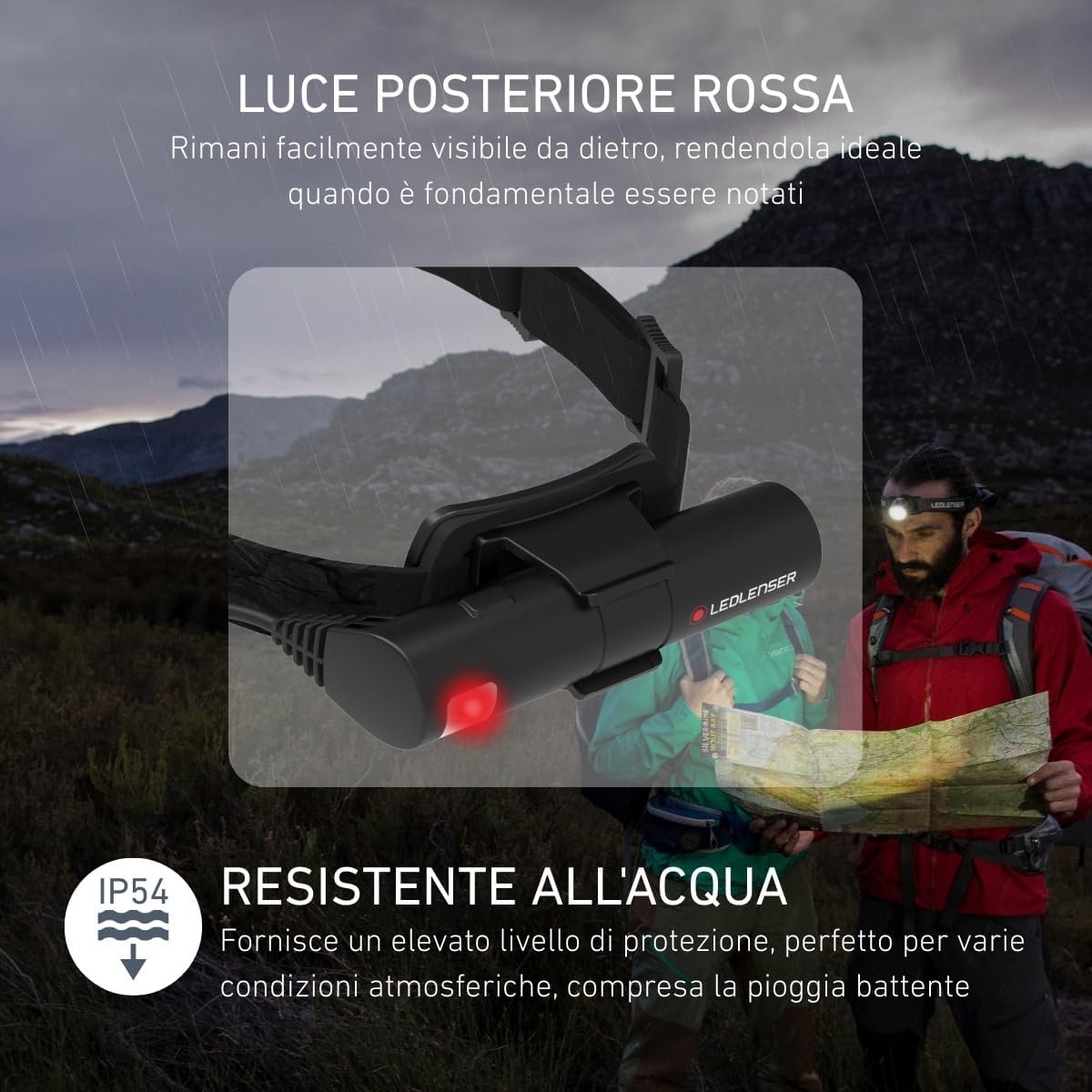 Thumbnail 5 de Ledlenser H8R 600 lumen torcia frontale 🔦