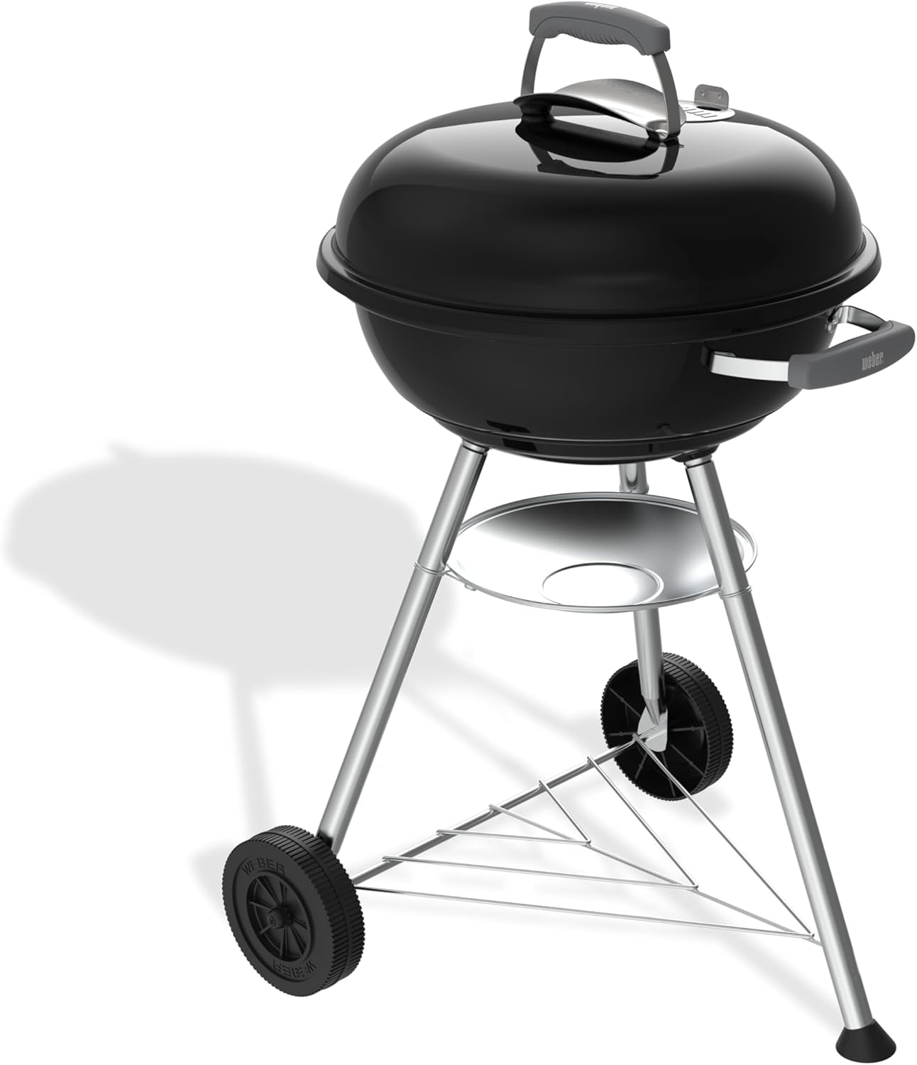 Thumbnail 2 de Weber Compact Kettle Holzkohlegrill (2026 Version) – 47 cm, Dreibein-Ständer, Räder, Rostfreies Design
