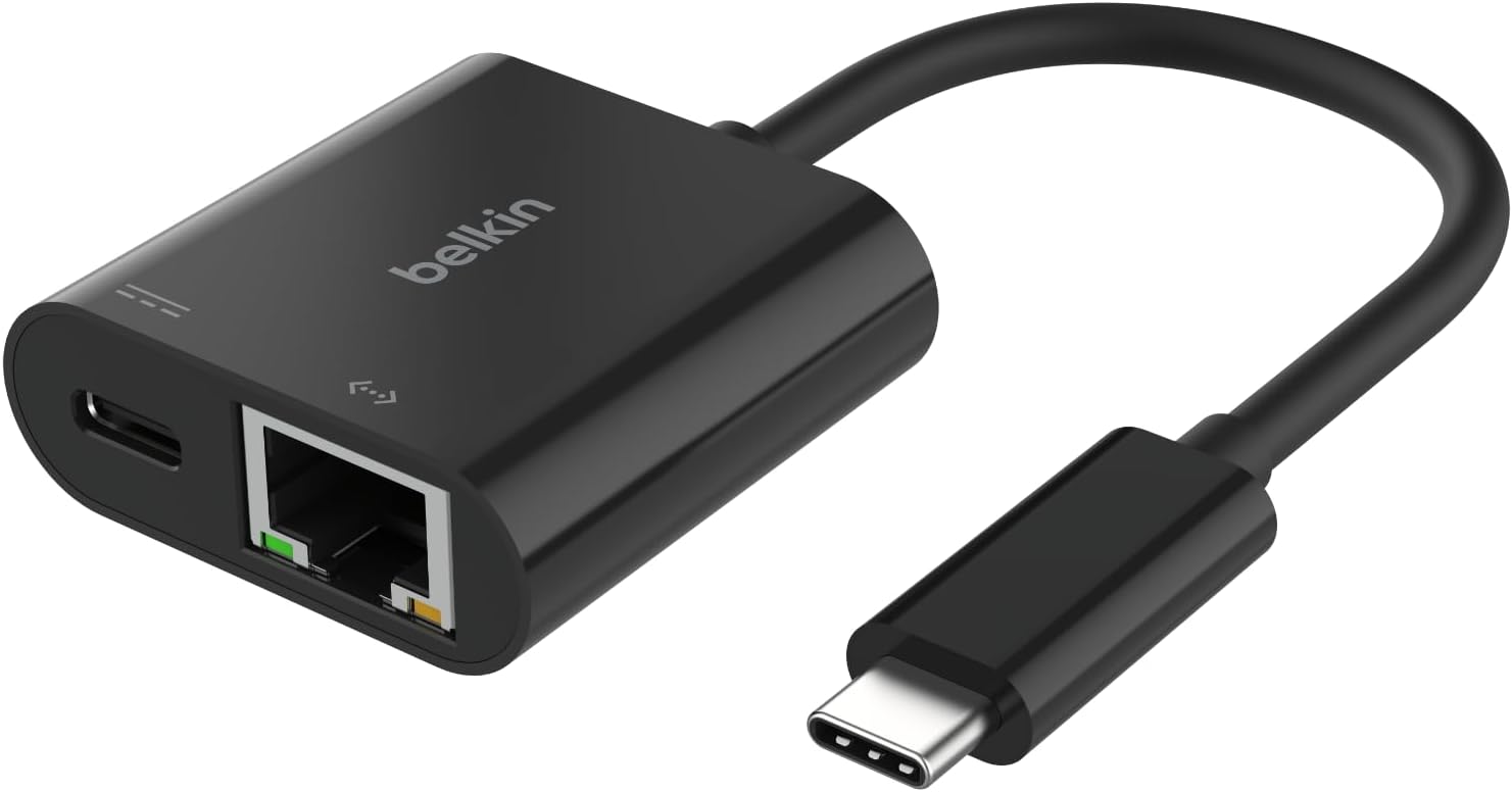 Belkin Connect USB-C to Ethernet Adapter 100W