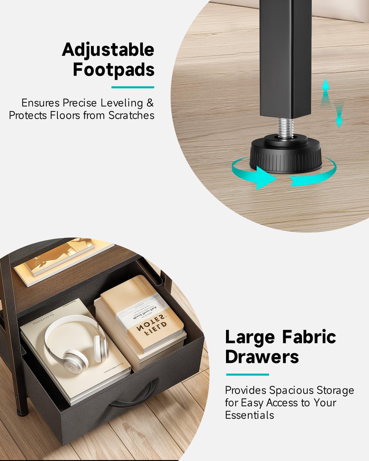 Thumbnail 5 de Lazzanto Nightstand 2-Drawer