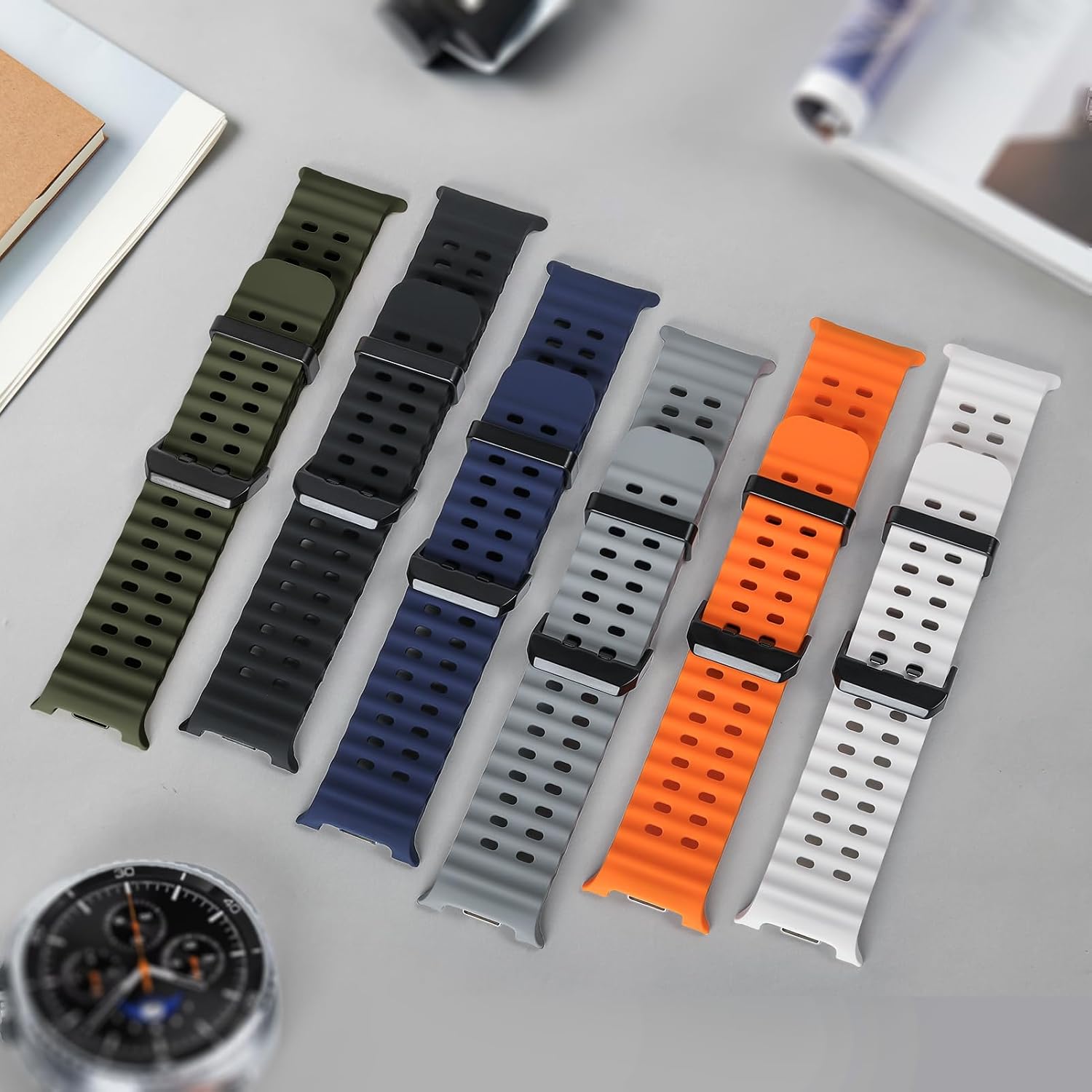 Detalle de Ocean Bands Silicone Watch Band