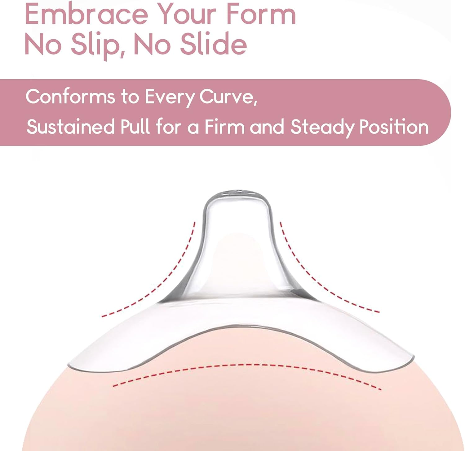 Detalle de Nipple Shields for Breastfeeding Newborn — 20mm, 2-Pack, BPA-Free Soft Silicone