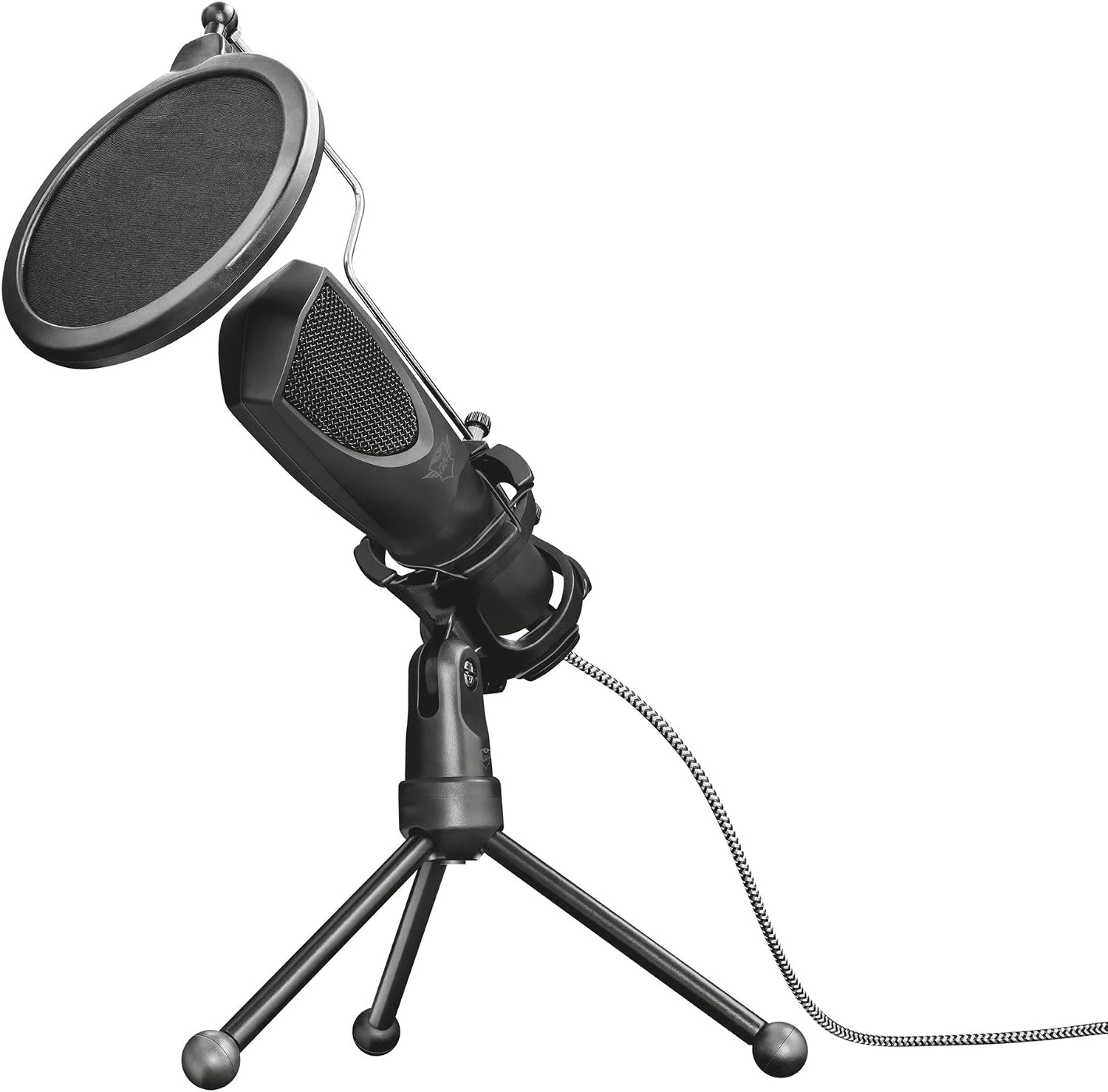 GXTrust Mantis Micro Streaming USB – Microphone Professionnel Gamer (Noir)