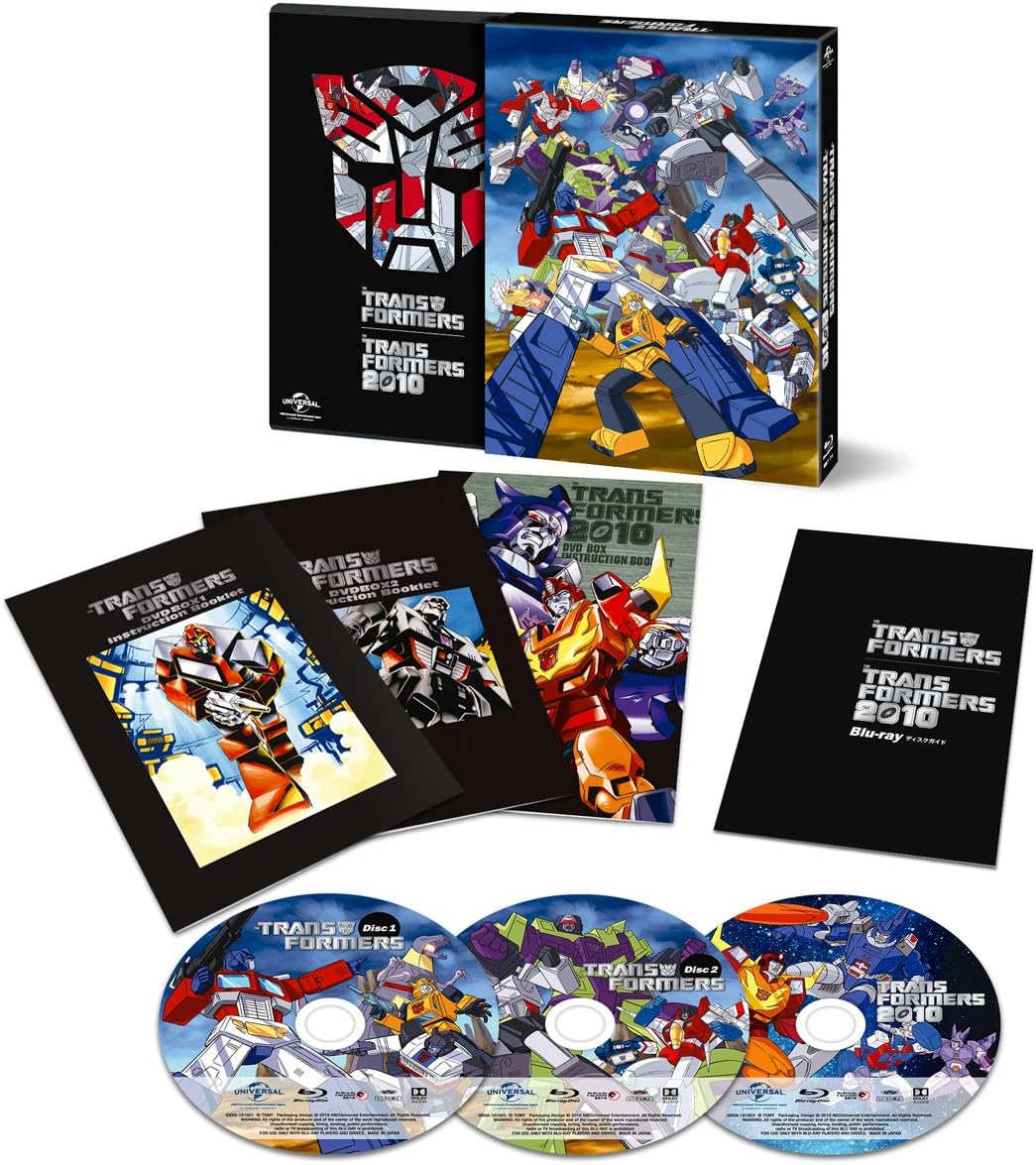 Detalle de 戦え! 超ロボット生命体トランスフォーマー&2010 ダブル Blu-ray SET 3枚組・期間限定生産