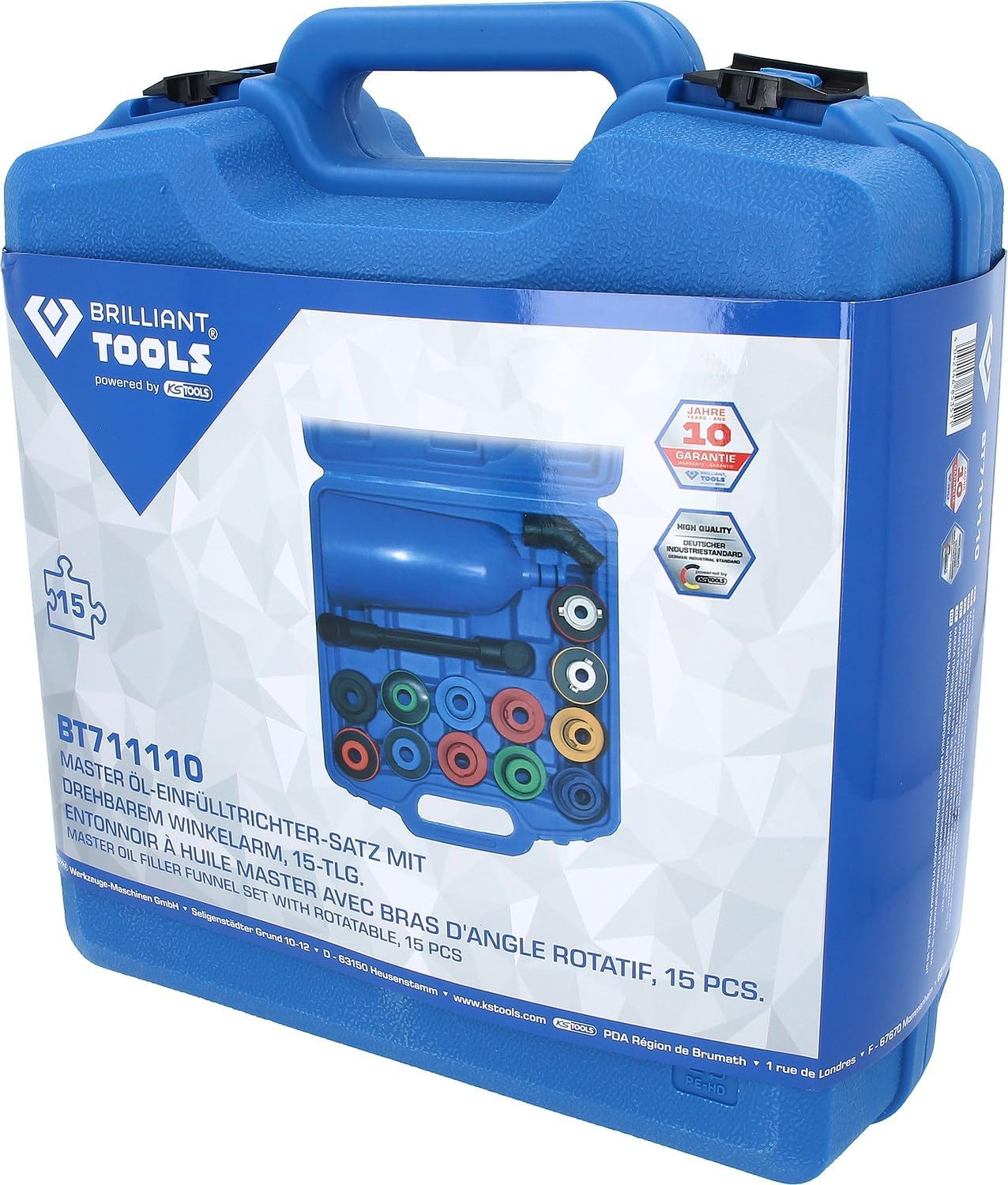 Thumbnail 6 de BRILLIANT TOOLS Trichter-Satz BT711110 – Öl sauber nachfüllen ohne Sauerei