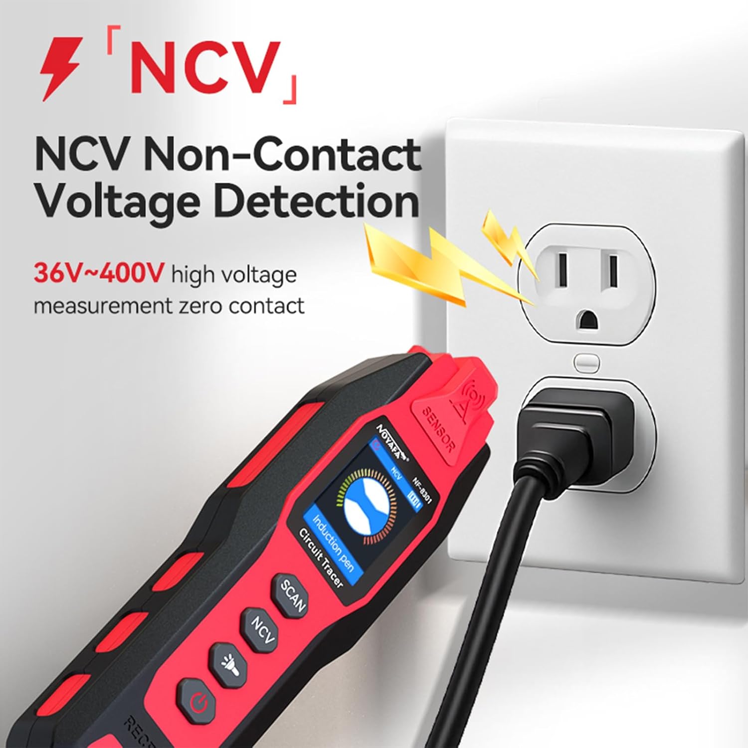 Thumbnail 5 de NOYAFA NF-8301 Circuit Tracer — Underground Circuit Finder & Digital Multimeter