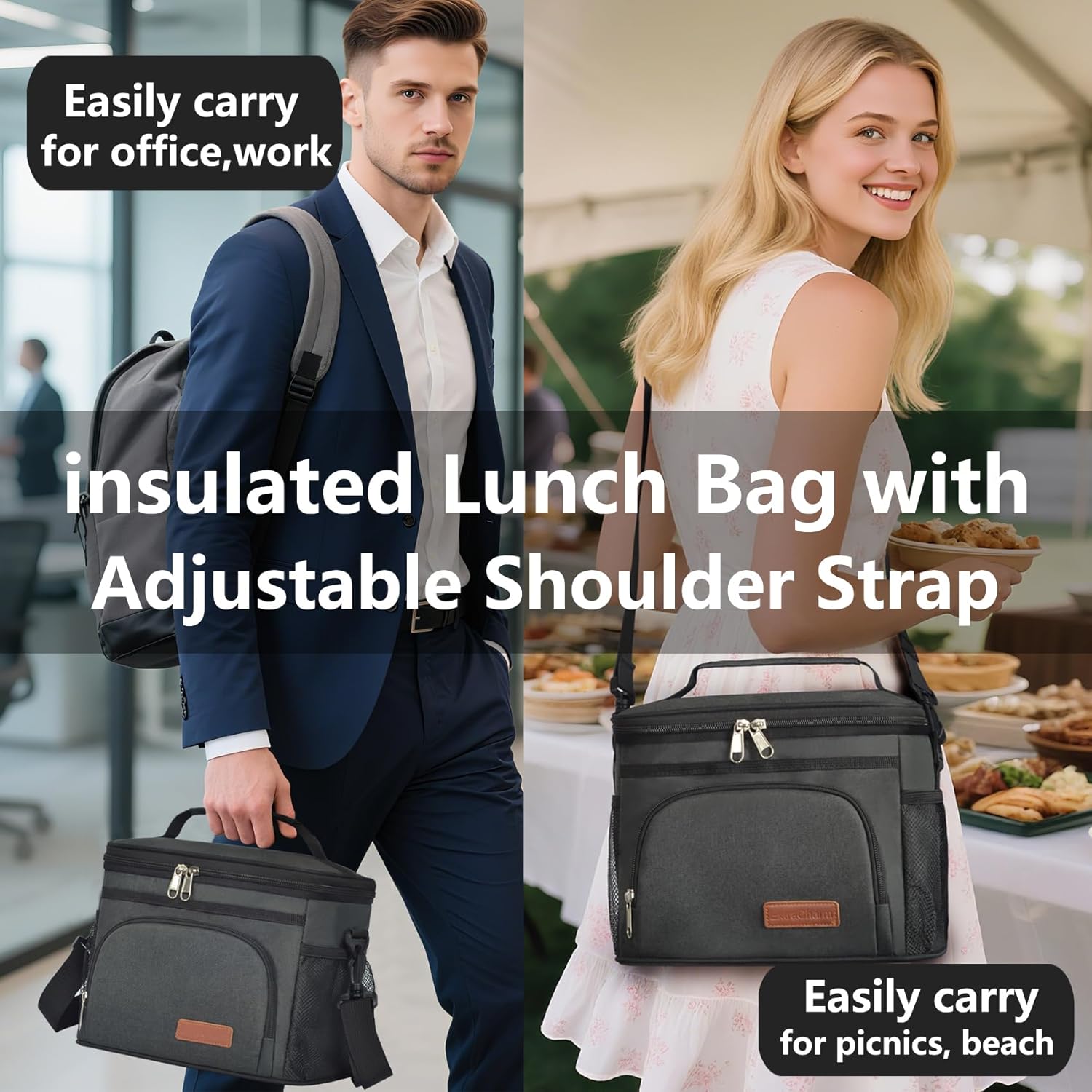 Thumbnail 5 de ExtraCharm Insulated Lunch Bag ⚡