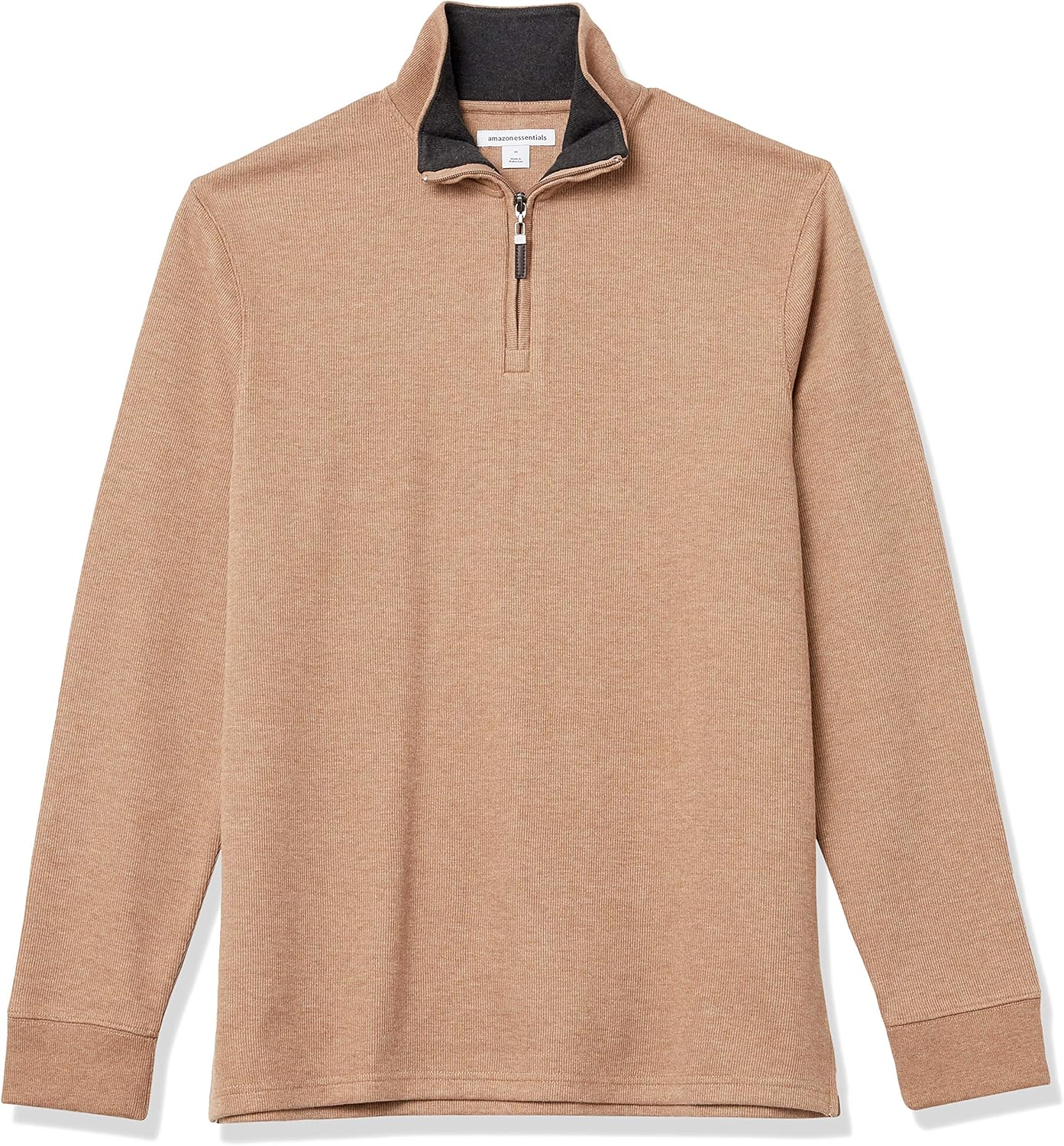 Thumbnail 6 de Amazon Essentials Herren Pullover mit Viertelreißverschluss aus französischem Rippstrick – Normale Passform